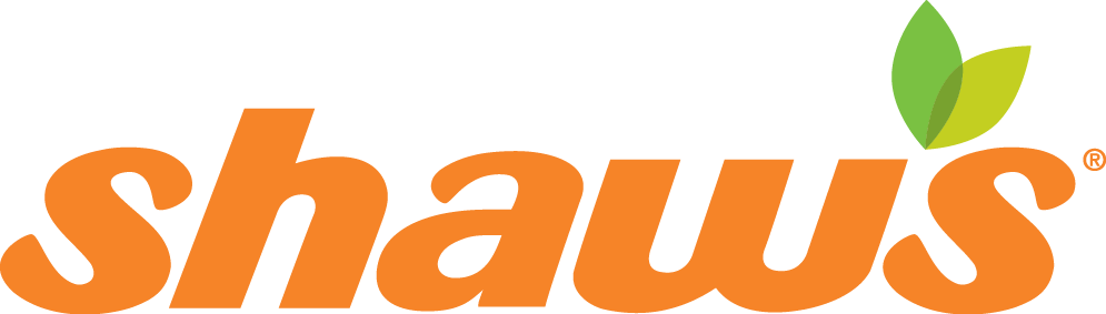 Shaw’s logo in orange lowercase letters with two green leaves above the letter “w” on a white background reflects the fresh and innovative approach found in Engineered Systems Inc’s MEP/FP designs.